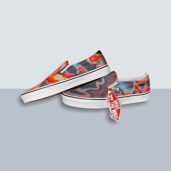 Vans Classic Slip-On Shoes Dark Aura vn0a4u38wn0 - Picture 3 of 3